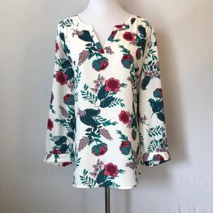 NWT Van Heusen Womens Blouse Floral 2X